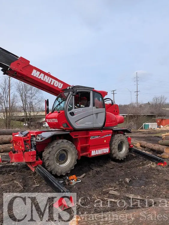 Used 2020 MANITOU MRT 2150P TELEHANDLER Sawmill Material Handling North Carolina US | CAROLINA MACHINERY SALES #886955