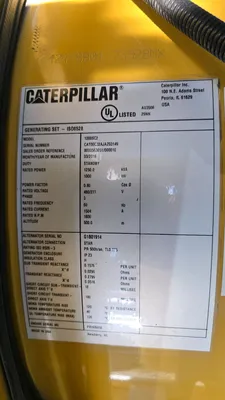 USED 2016 CATERPILLAR C32