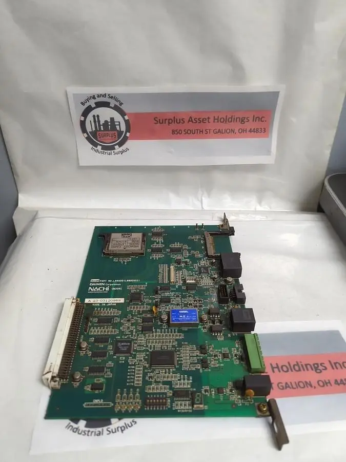 Used DAIHEN NACHI L88005(L8800S03) Circuit Boards | Surplus Asset Holdings #1227187