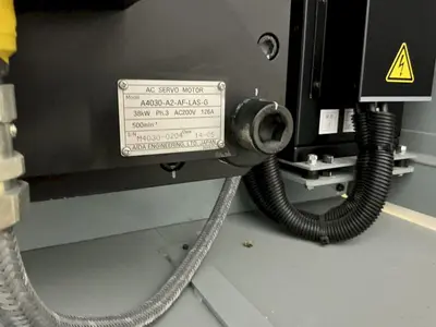 88 TON AIDA MODEL #DSF-N1-800 GAP FRAME SERVEPRO SERVO PRESS 6.3” STROKE 2015 : YOBRO #25100