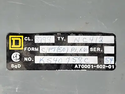 USED SQUARE D 8536SC03