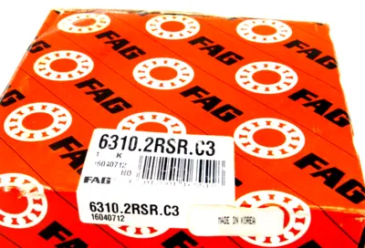 NEW FAG 6310.2RSR.C3 BALL BEARING 63102RSRC3