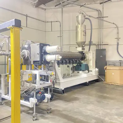 Used 2001 OMV MACHINERY TFT-IMC 740 B Plastic Production Lines California US | Mega Machinery #203539