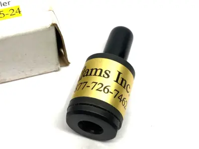 USED RAMS INC. STANDARD ROD ALIGNMENT COUPLER 3/8-24 THREAD SIZE