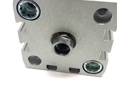 USED FESTO COMPACT CYLINDER DBL-ACTING 15MM STROKE 40MM BORE