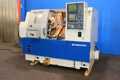 Used 2000 Daewoo Lynx 200LC CNC Lathes New Jersey US | Machinery Values #1004207