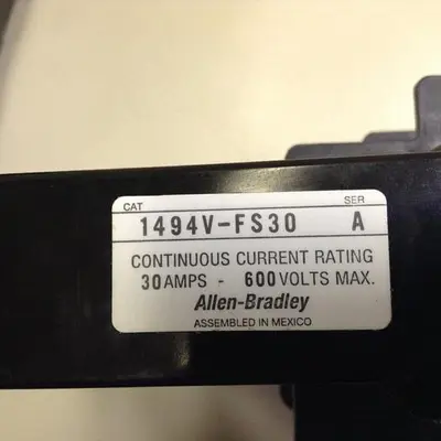 USED ALLEN BRADLEY 1494V-DS30 SER A
