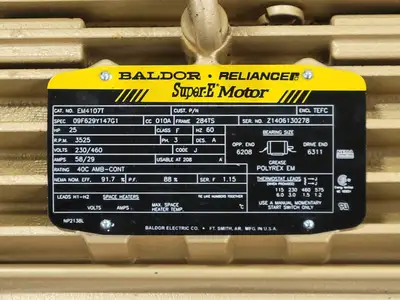 NEW BALDOR EM4107T