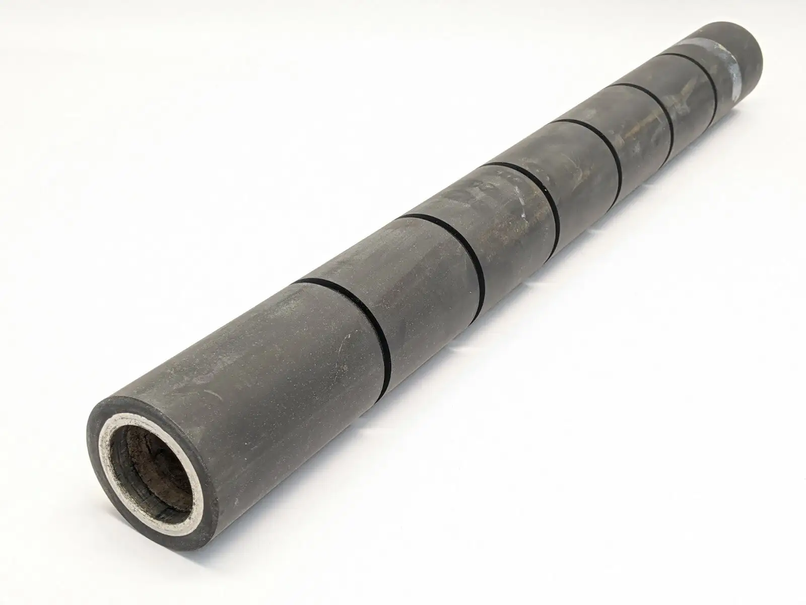 USED MID AMERICAN RUBBER ROLLER, COATED FILM, FEED LOWER PINCH