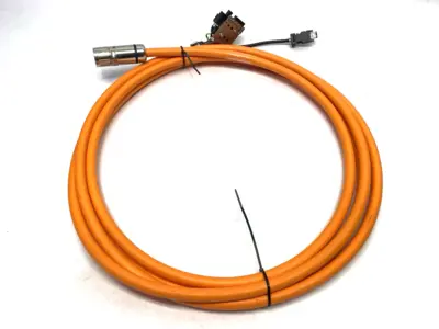 New | in-Stock Bosch Rexroth Servo Motor Hybrid Cable 5m RHB2-021DDB-NN-005,0 Servo Motors Michigan US | Maverick Industrial Sales #1394402