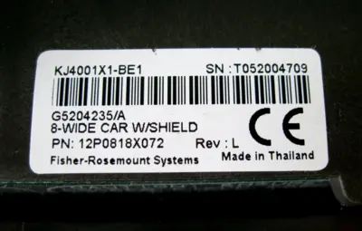 USED Emerson DeltaV KJ4001X1-BE1