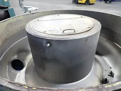 Roto Finish 60" Spiratron/vibratory Finihsing Bowl