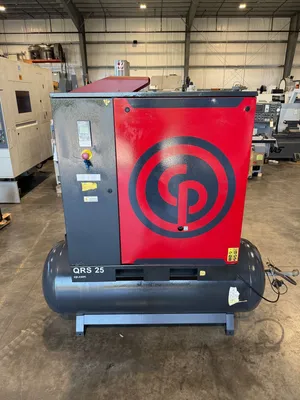 2020 CHICAGO PNEUMATIC QRS25 Rotary Screw & Sliding Vane Air Compressors | GMT (2)