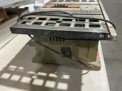 Used DELTA 10” BENCH TOP SAW Woodworking Table Saws Michigan US | Miedema Asset Management Group #1372203