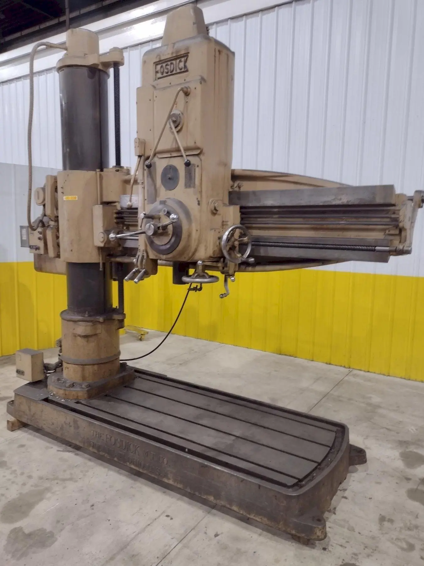 5' x 15" FOSDICK MODEL ECONOMAX RADIAL ARM DRILL: STOCK #21792