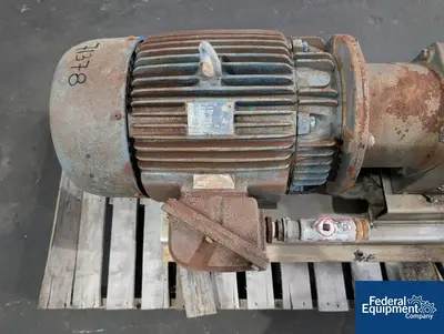 USED Lobeline Lobeline Rotary Lobe Pump, S/S, Model AR60-4
