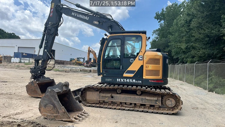Used 2023 HYUNDAI HX145A LCR Crawler Excavators North Carolina US | National Equipment Dealers #1422370
