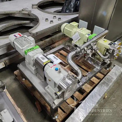 Process Kitchen, Jacketed, Vacuum, Multi Motion Mixing Kettles, Pumps and Mezzanine- BULK LOT