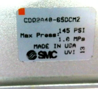 NEW SMC CDQ2A40-65DCMZ COMPACT CYLINDER CDQ2A4065DCMZ