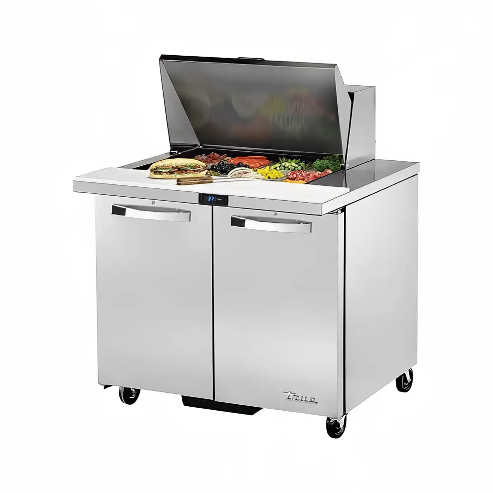 Used True TSSU-36-15M-B-HC Food Prep Tables Illinois US | Falcon Restaurant Supply #1374150