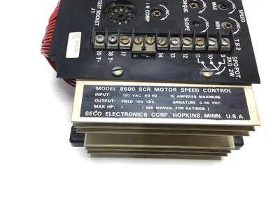 SECO 8500 SCR Motor Speed Control Input 120VAC Output 100VDC 60Hz 1HP 15Amperes
