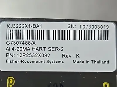 USED Emerson EMERSON DELTA KJ3222X1-BA1 12P2532X092