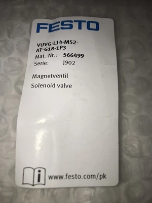 NEW Festo VUVG-L14-M52-AT-G18-1P3