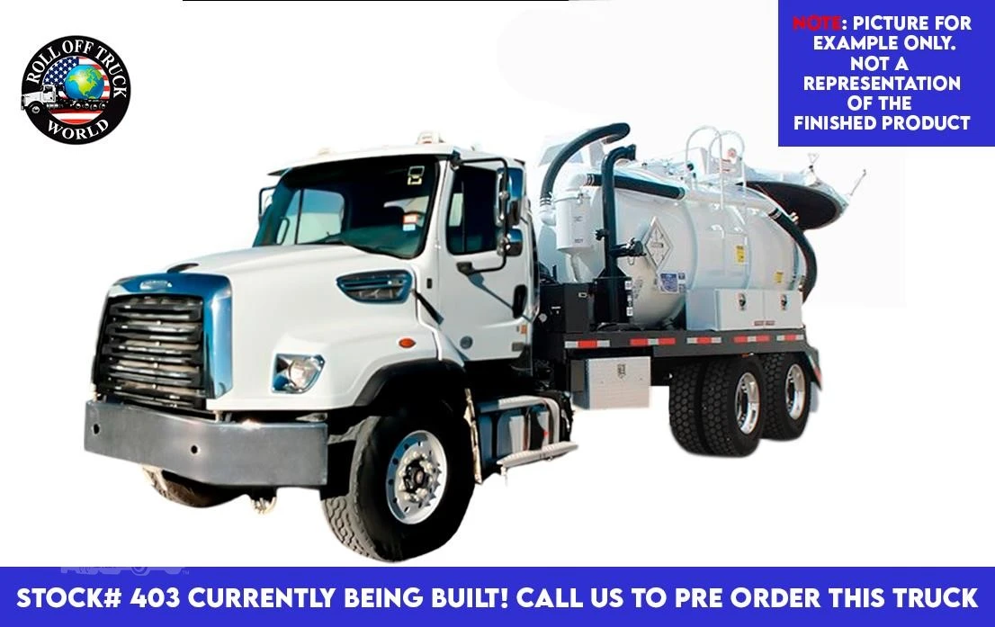 Used 2017 FREIGHTLINER 114SD Vacuum Truck Texas US | Roll Off Truck World #1491831