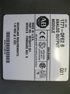 USED Allen-Bradley 1771-A2B