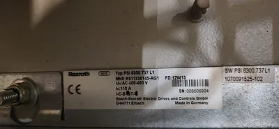 USED REXROTH WSC60-SR571-I6300-OMA34-01003-737X