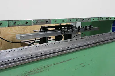 150 Ton x 10 ft LVD Hydraulic Press Brake Model 150JS10 w/ Dynabend Single Axis CNC Back Gauge