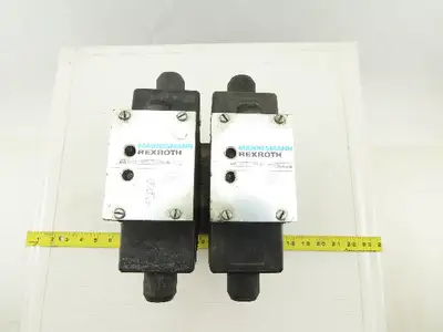 Rexroth 4WE10D31/0FCW110N9DAL 4/2 Way Hydraulic Valve Check Assembly 115V Coil