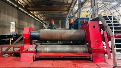 Used 2005 DAVI MCO 130 Plate Bending Rolls including Pinch Illinois US | Revelation Machinery #1259293