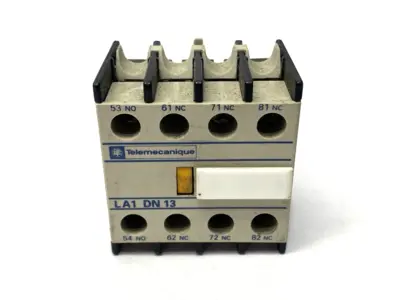 USED TELEMECANIQUE AUXILIARY CONTACT BLOCK 10A