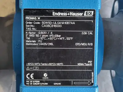 NEW ENDRESS+HAUSER 50W50-UL0A1A10B7AA