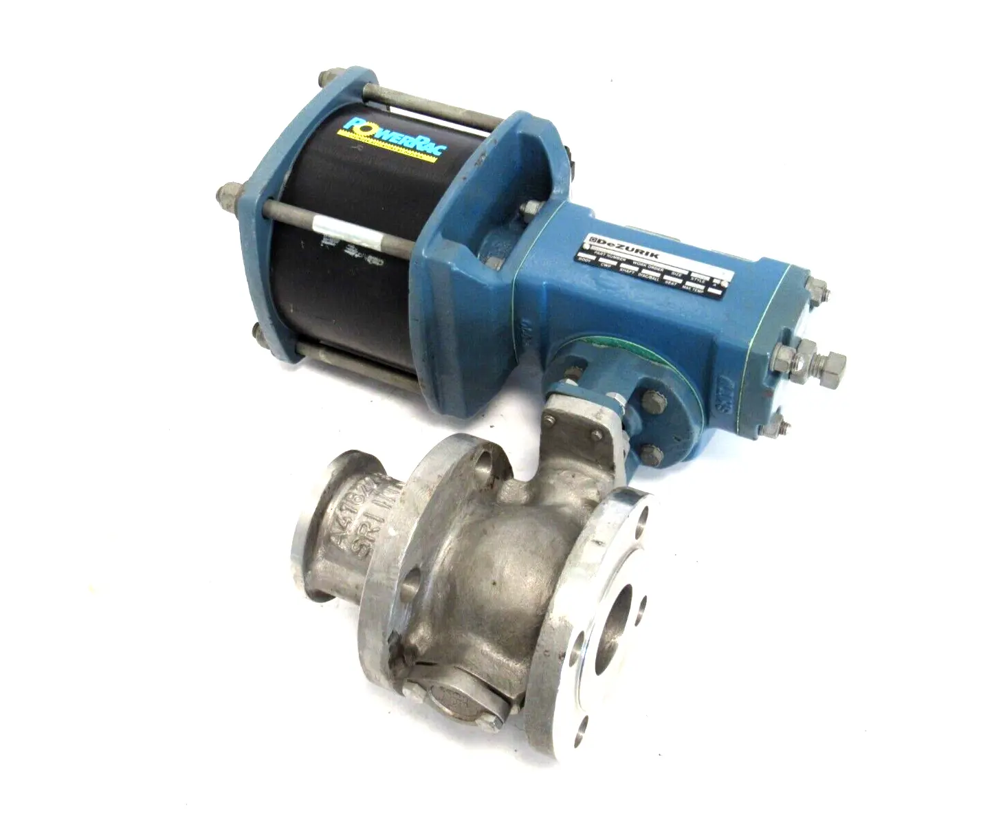 NEW DEZURIK 9448087 POWER RAC ACTUATOR VALVE 2"