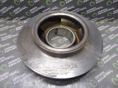 Lot of 4 Unbranded Impellers 2nd,5th,8th and 9th Stage 5 Vanes each Used