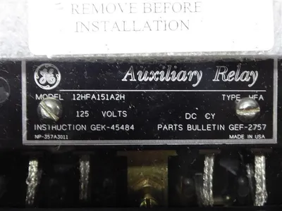 USED GENERAL ELECTRIC 12HFA151A2H