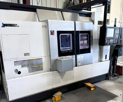 2019 OKUMA LB-3000EX-II-MYW 800 SPACE TURN CNC LATHE | Production Asset (1)