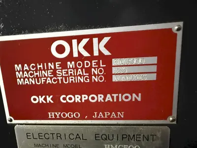 USED 2017 OKK HMC 500