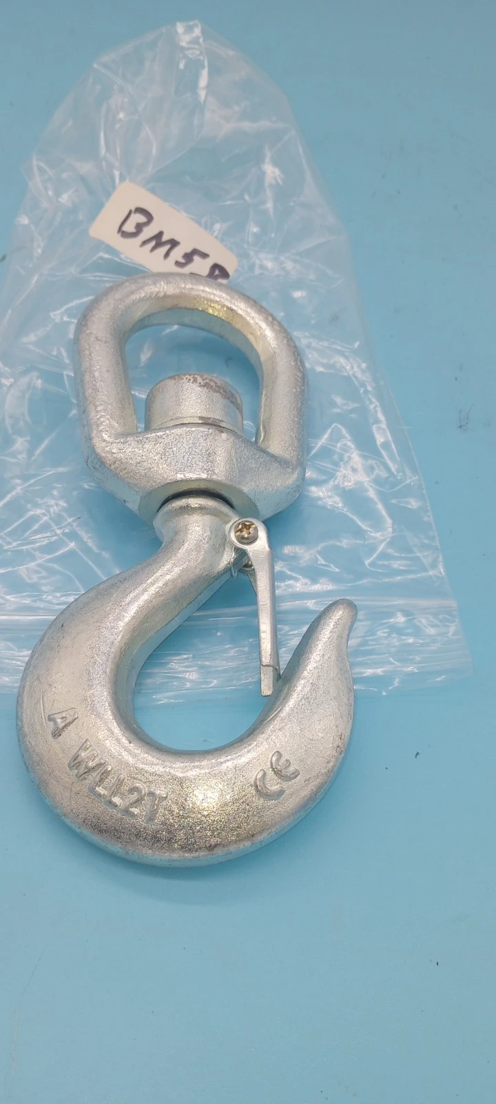 New | in-Stock Unbranded A WLL2Tlloy Swivel Hoist Hook WLL2T / WLL2 TONS Crane Safety Lat Up-lifting and Distribution Trolleys Arizona US | ASSET CONVERSION SPECIALISTS, INC. #1181234