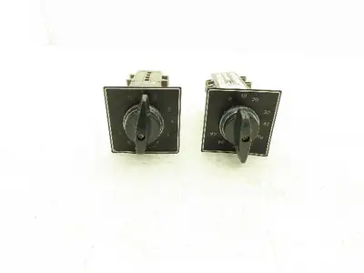 IDEC ACSNO Selector Switch 4 Pole 10 Position Cam Operated