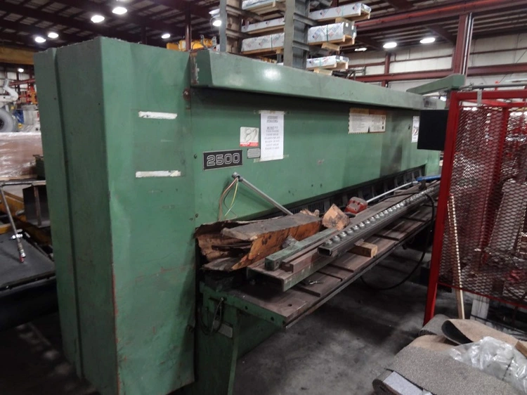 Used 1986 CINCINNATI INC 2500 Power Squaring Shears (Inch) Ohio US | G-2000, Inc. #1063867
