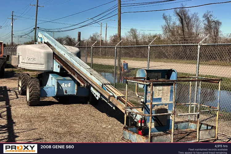 Used 2008 GENIE S60 Manlifts Louisiana US | Proxy Equipment #1377705