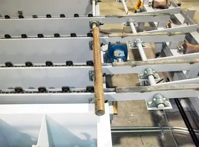 Threaded-end Phosphate Pipe Coating Line