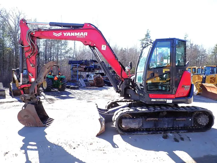 Used 2022 YANMAR SV100-2A Crawler Excavators Massachusetts US | Brookside Equipment Sales #1422169