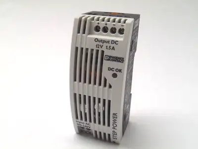 New | in-Stock PHOENIX CONTACT POWER SUPPLY 100-240VAC 12VDC AC/DC Power Supplies | Maverick Industrial Sales #1108982