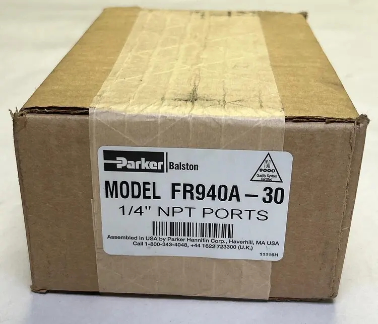 Used PARKER FR940A-30 Parts (Hydraulics and Pneumatics) Ohio US | Surplus Asset Holdings #1246325