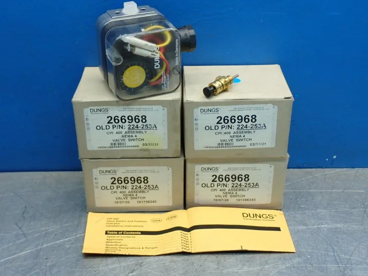 Used DUNGS 266968 Relays & Switches Ohio US | HGR 24 #1095278