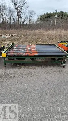 USED CUSTOM BUILT PALLET CONVEYOR LINE